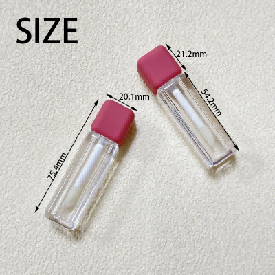Aochuang Pack Square Lip Gloss Tube – Custom Plastic Lip Oil Container | Lipgloss Packaging Manufacturer & Supplier China