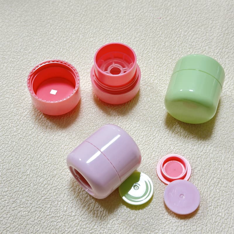 Plastic Empty Blush Stick Tube Round Twist-Up Cosmetic Stick Container for Blush, Contour, Highlighter & Balm Plastic Empty Blush Stick Tube Round Twist-Up Cosmetic Stick Container for Blush, Contour, Highlighter & Balm