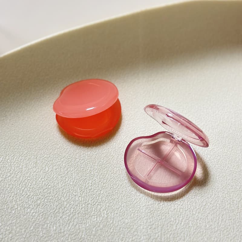 Round Single or Dual Blush Compact – Cute Transparent Plastic Eyeshadow & Blush Case | Custom Cosmetic Packaging Manufacturer China