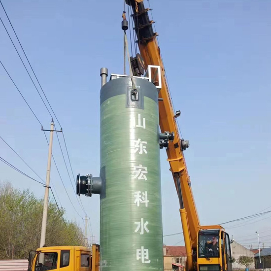 Integrated pumping station in Jimo District, Qingdao City