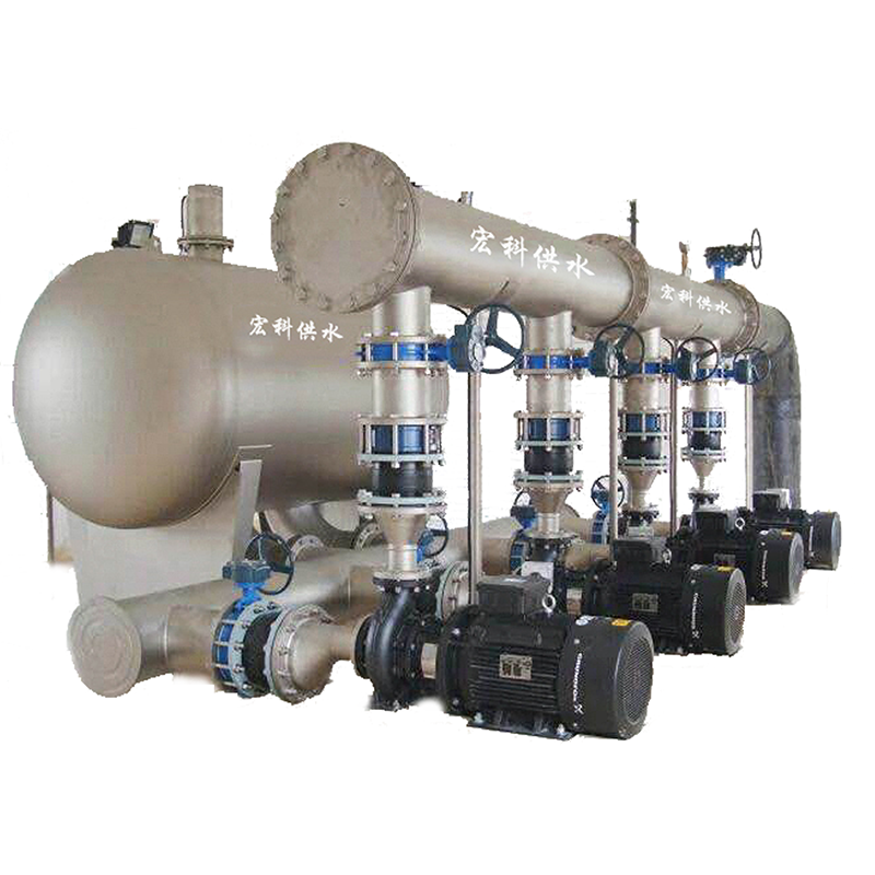 Tap water booster pump station