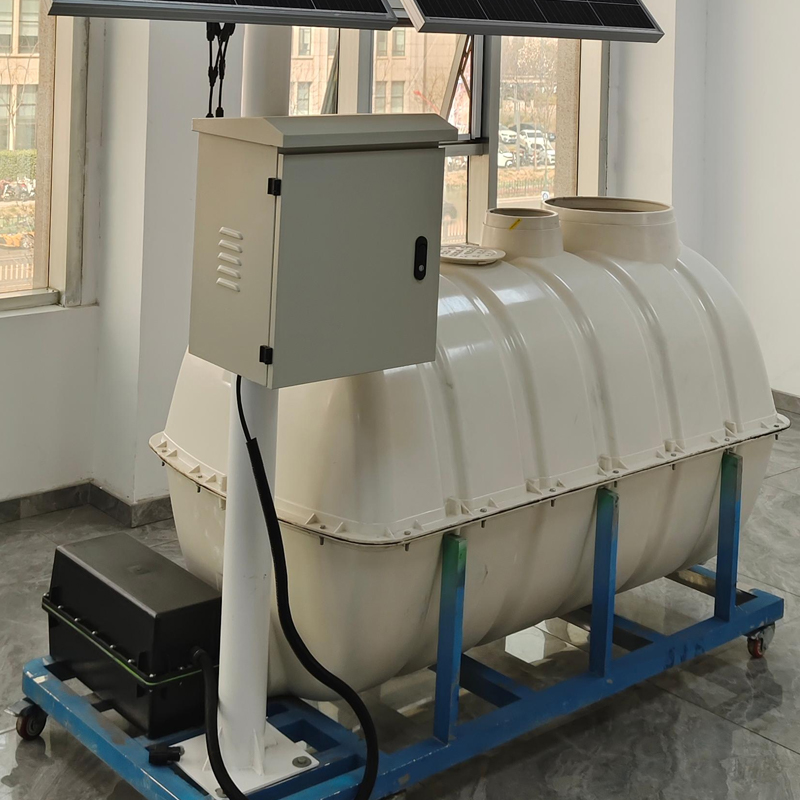 Unpowered Solar Purification Tank