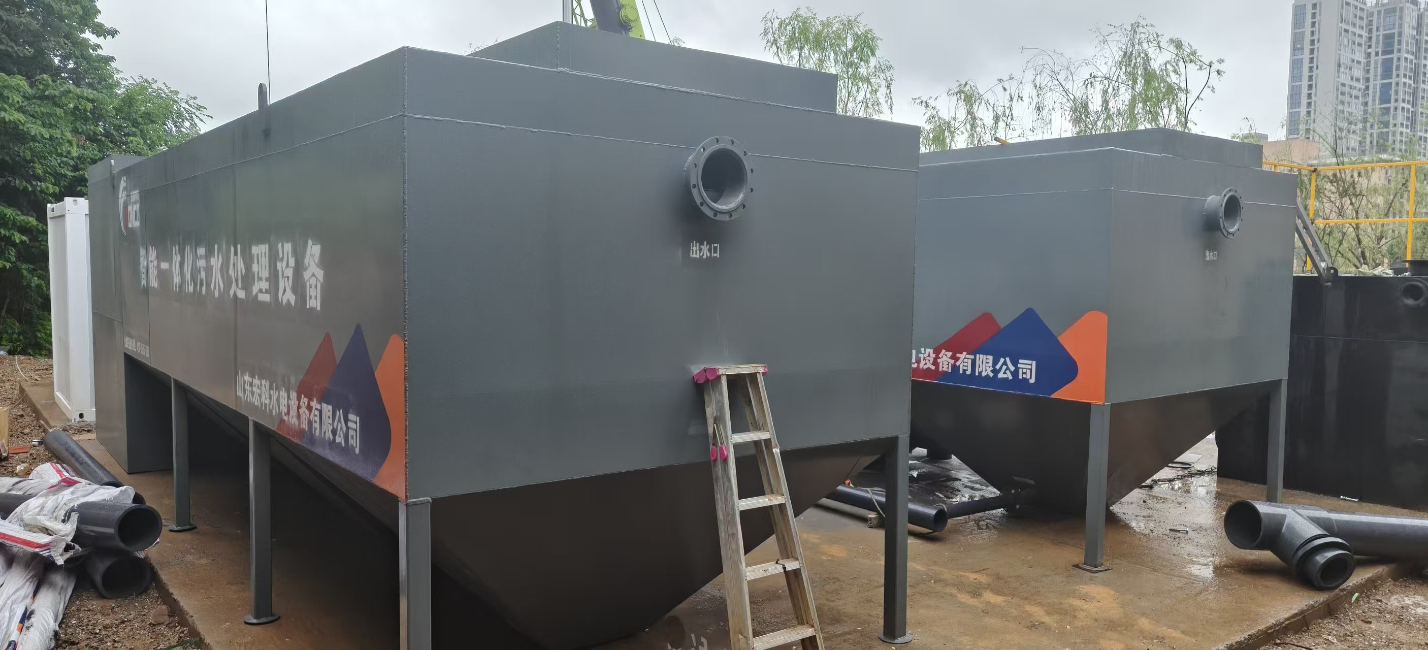 Hunan Zhuzhou integrated sewage treatment equipment