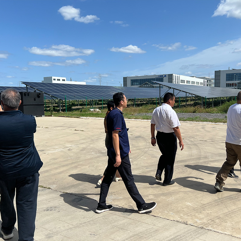 Customers' on-site inspection