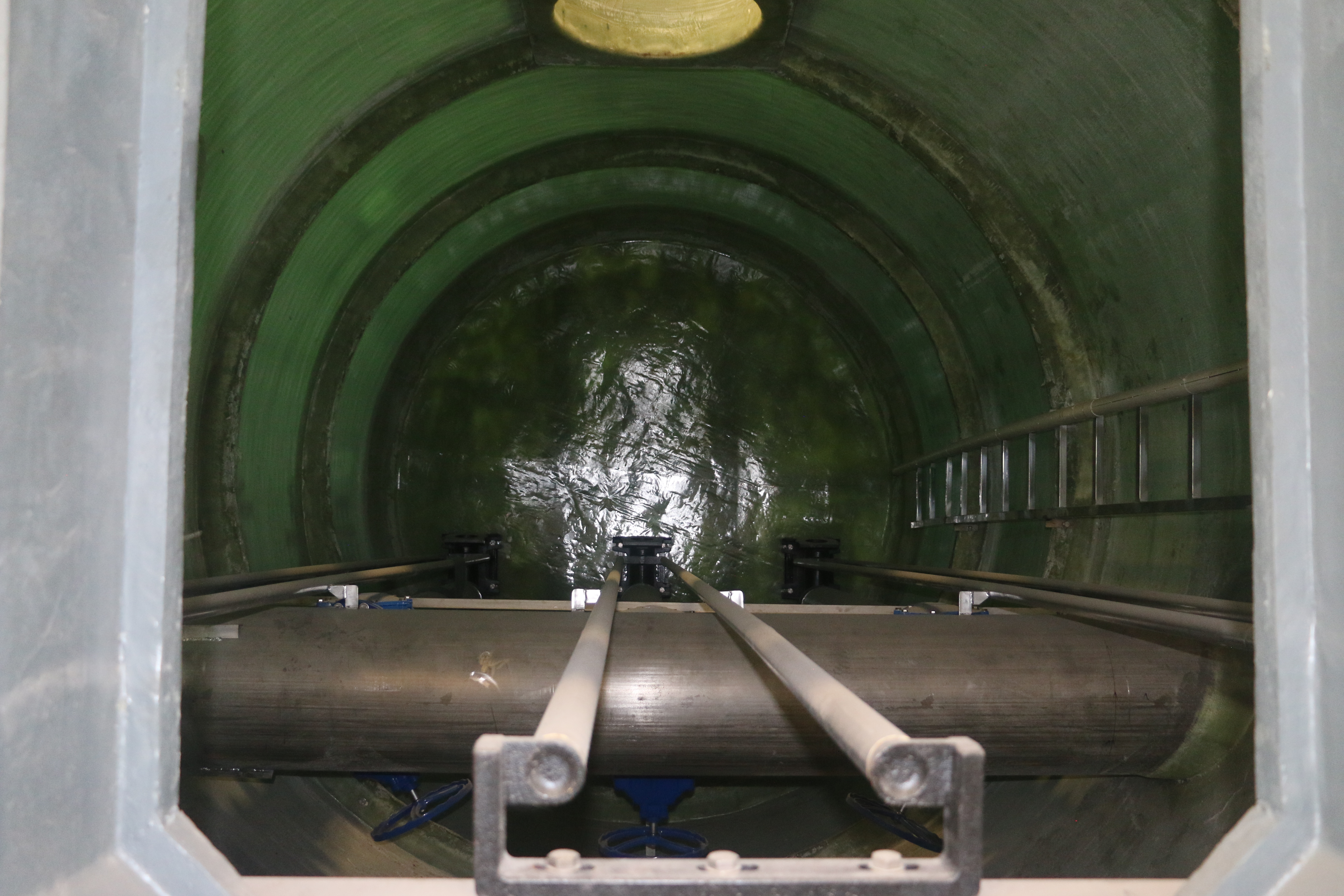 Integrated pumping station