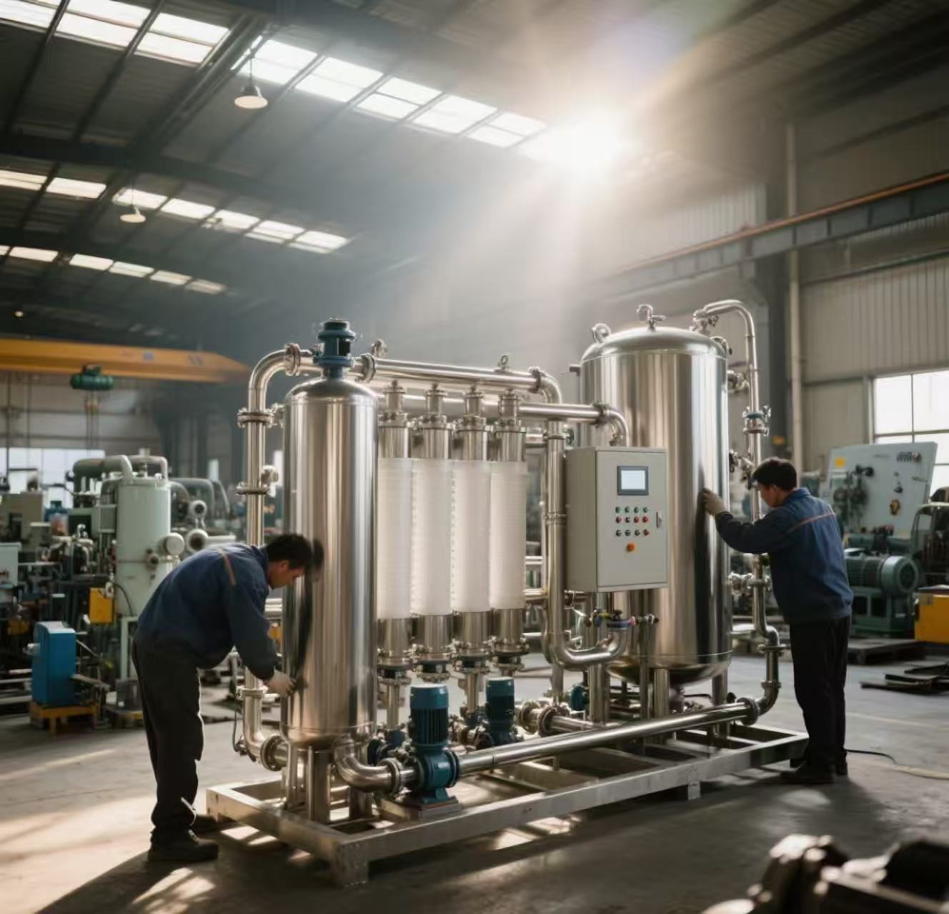 Peralatan osmosis balik efisiensi tinggi