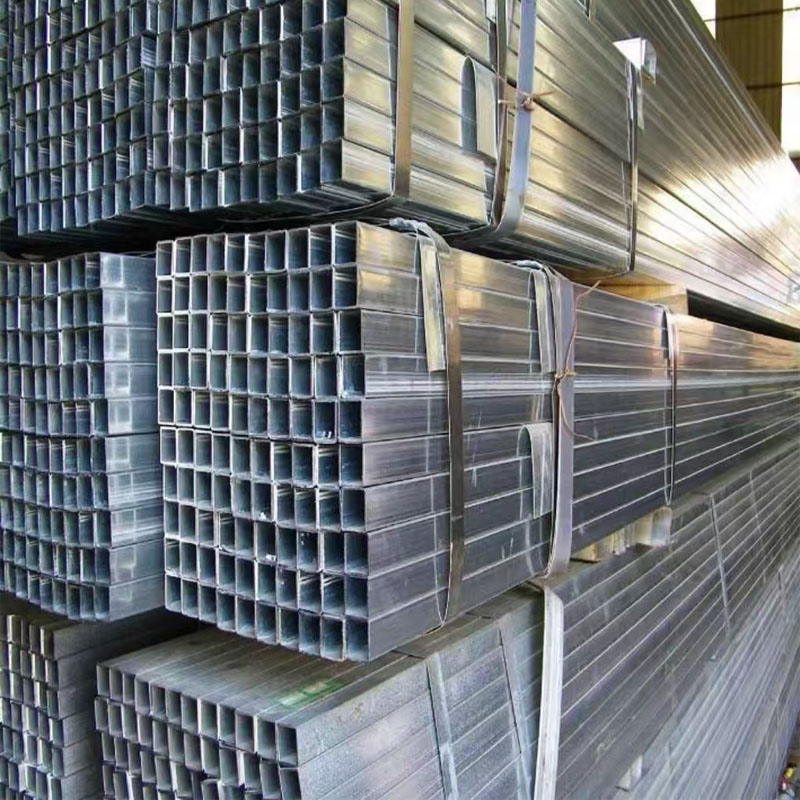 A500 Grade B/C/D Galvanized square pipe