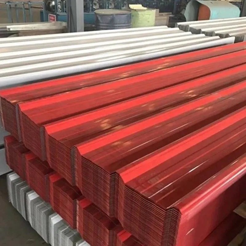 Color coated corrugated sheet