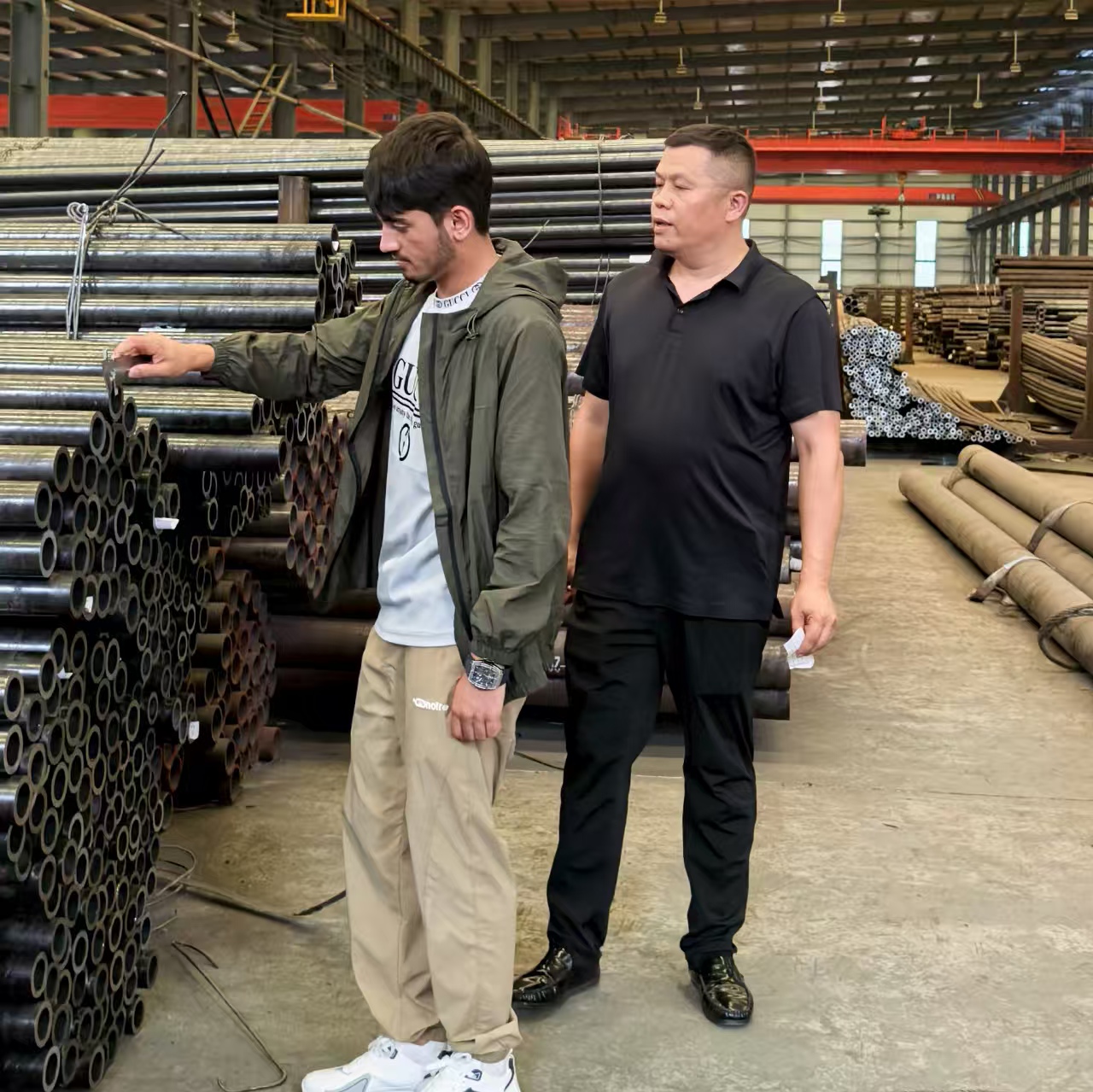 UAE customers visited the factory