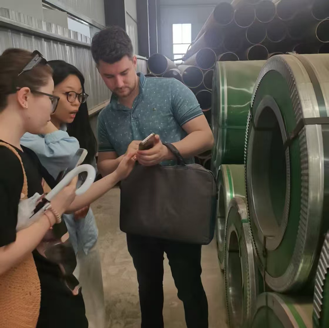 Azerbaijan customers visited