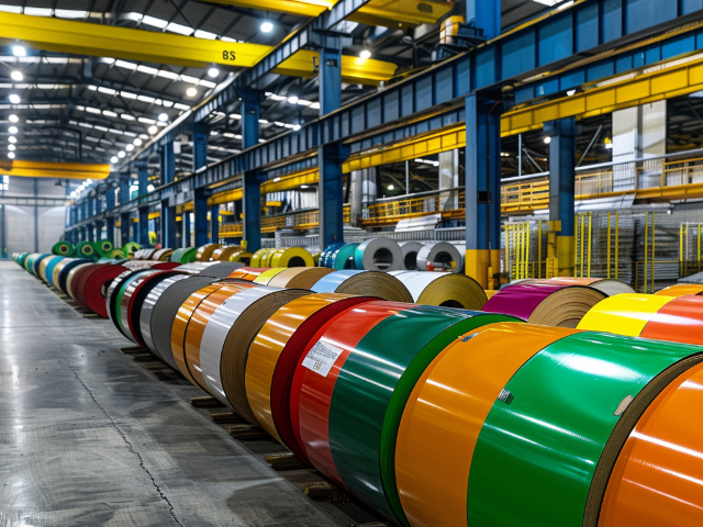 Aluminum magnesium manganese color coated coil