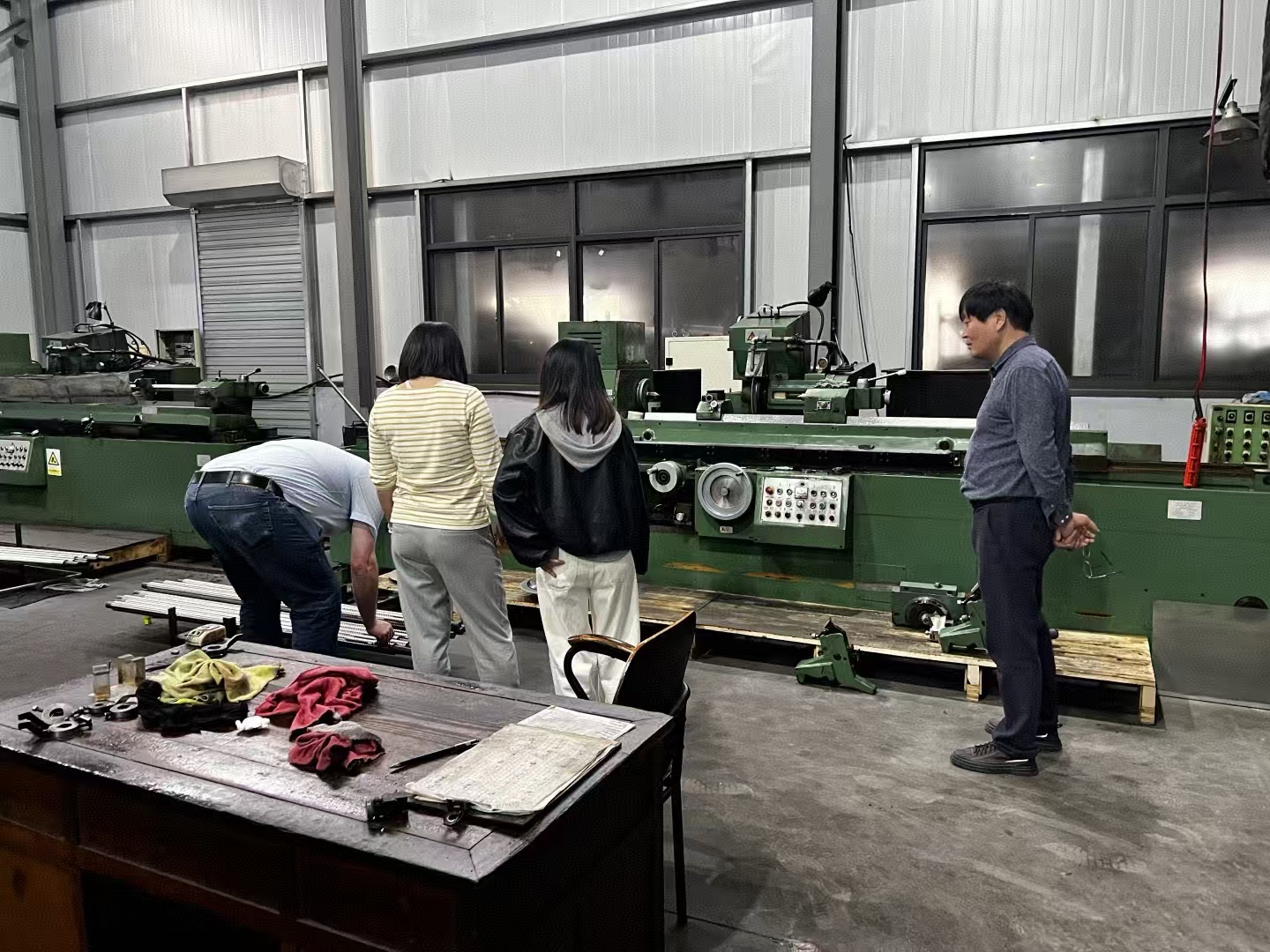 Iraqi customers visited our company