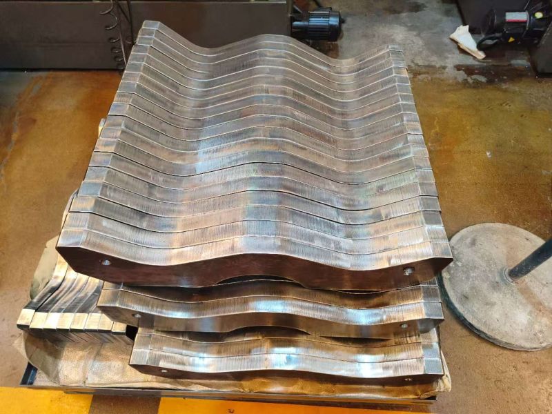 Steel machining parts