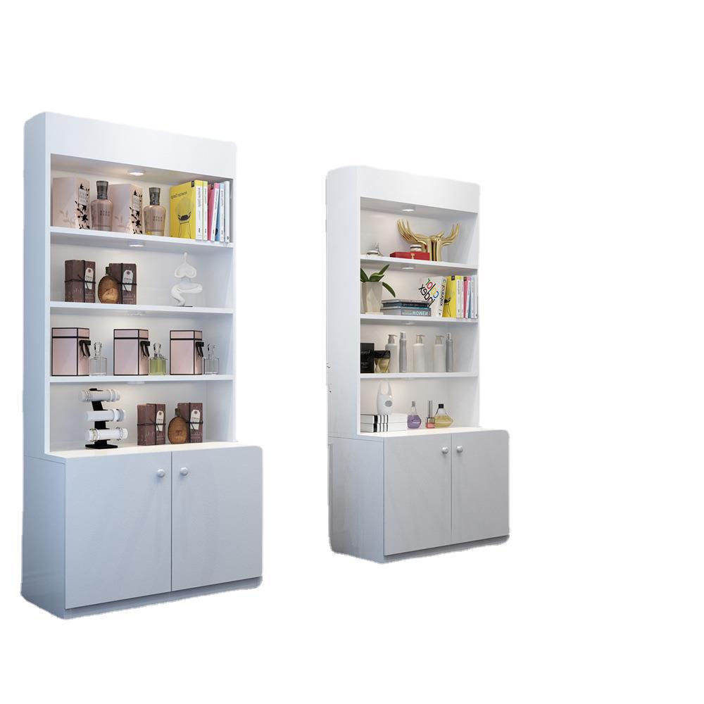 Customized Modern Simple Multi-layer Barber Shop Display Cabinet