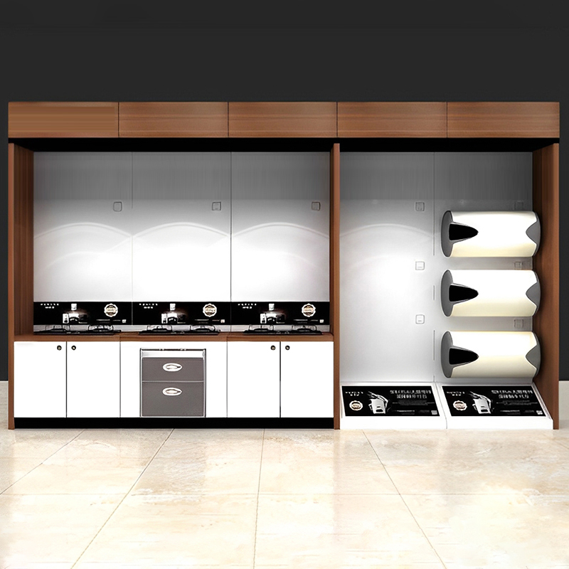 Custom Kitchen Modular Display Cabinets For Exhibitions