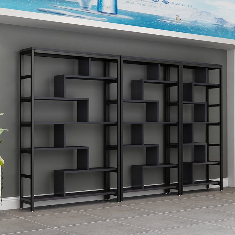 Customized Wholesale Multi-layer Partition Racks For Bookstores Or Barbershops