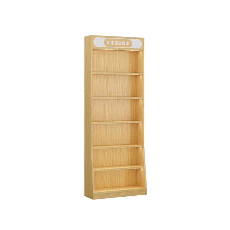 Custom Designed Wooden Book Shelves For Home Or Bookstore