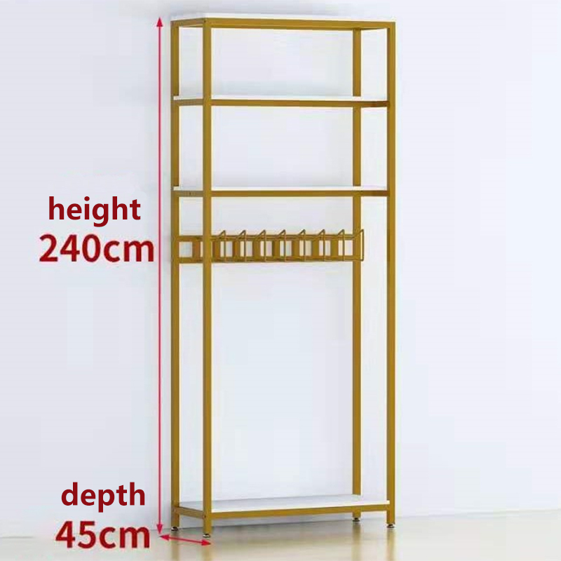 Tiered Shelves Display Rack For Home Textile Store
