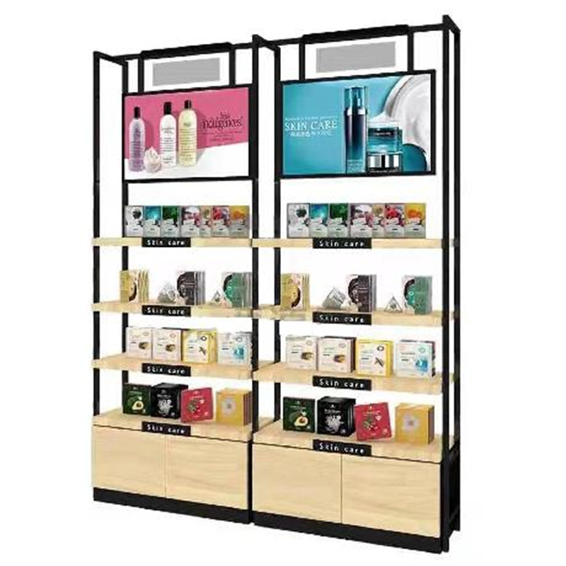Column Display Cabinet For Store Retail