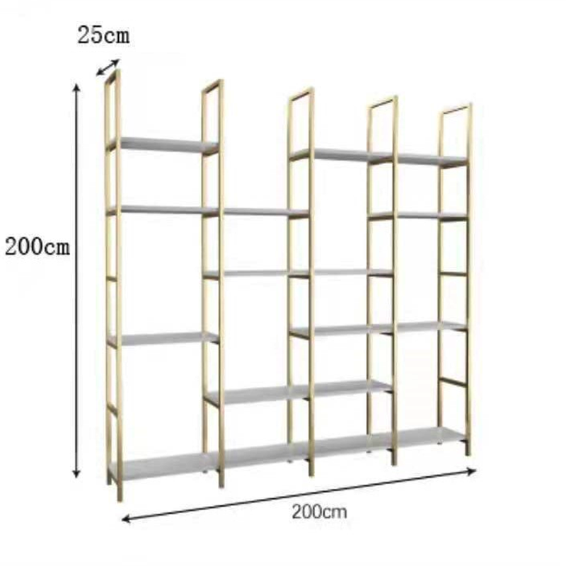 Factory Wholesale Fashionable Metal Shoe Display Wall Rack
