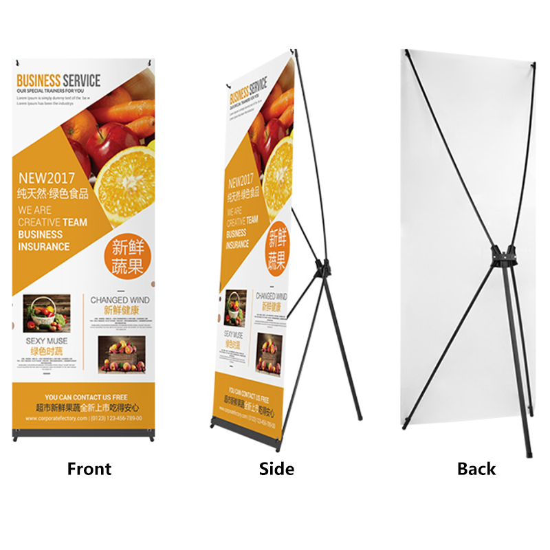 Aluminum Alloy Portable Poster Advertising Display Stand