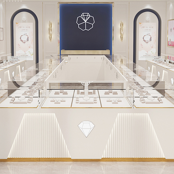 Jewelry Display Cabinets Are Used In Shopping Malls