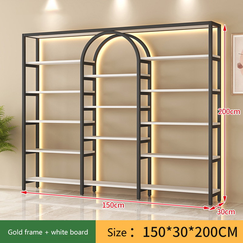 Metal Frame Display Rack For Store Clothing Display Wall