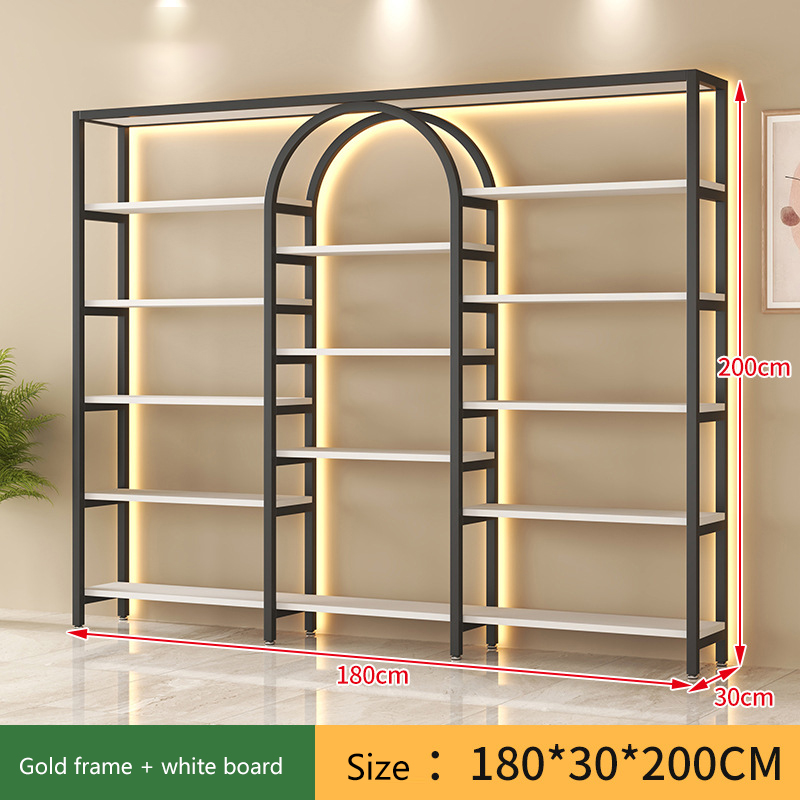 Metal Frame Display Rack For Store Clothing Display Wall