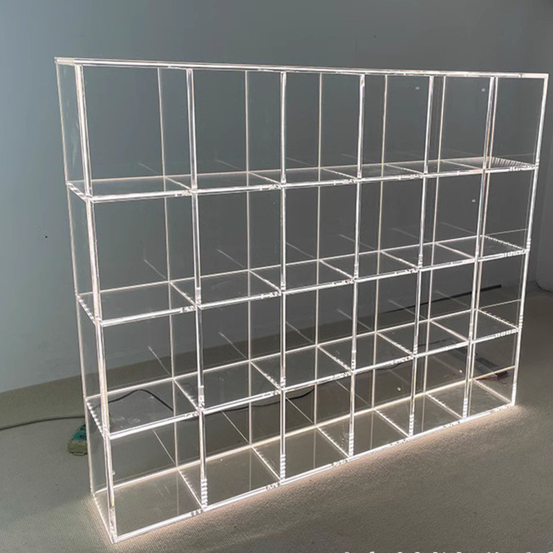 Customized Beauty Shop Cosmetic Acrylic Shelf