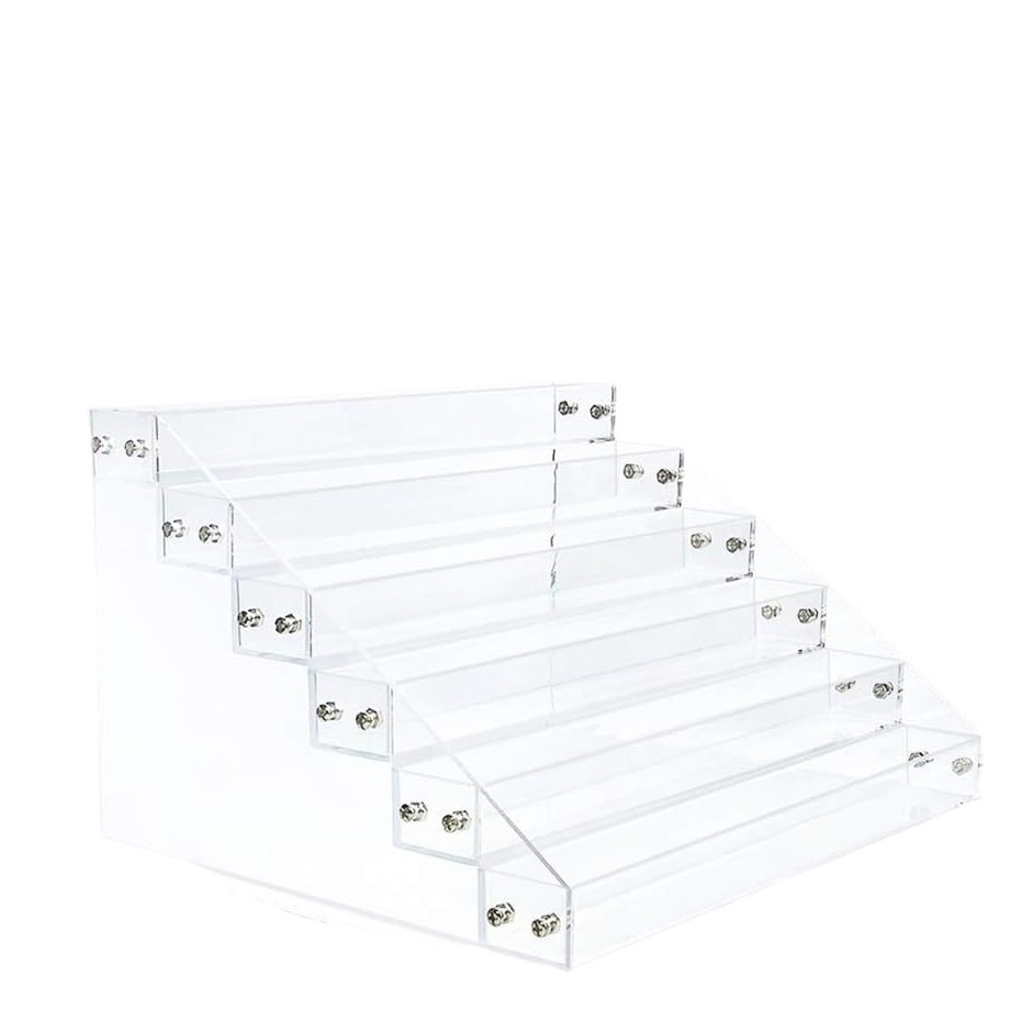 Custom Clear Acrylic Makeup Display Stand