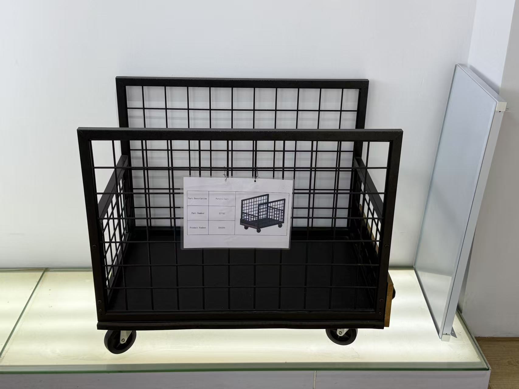 Iron-Wood Combined Supermarket Shelves Iron-Wood Combined Supermarket Shelves