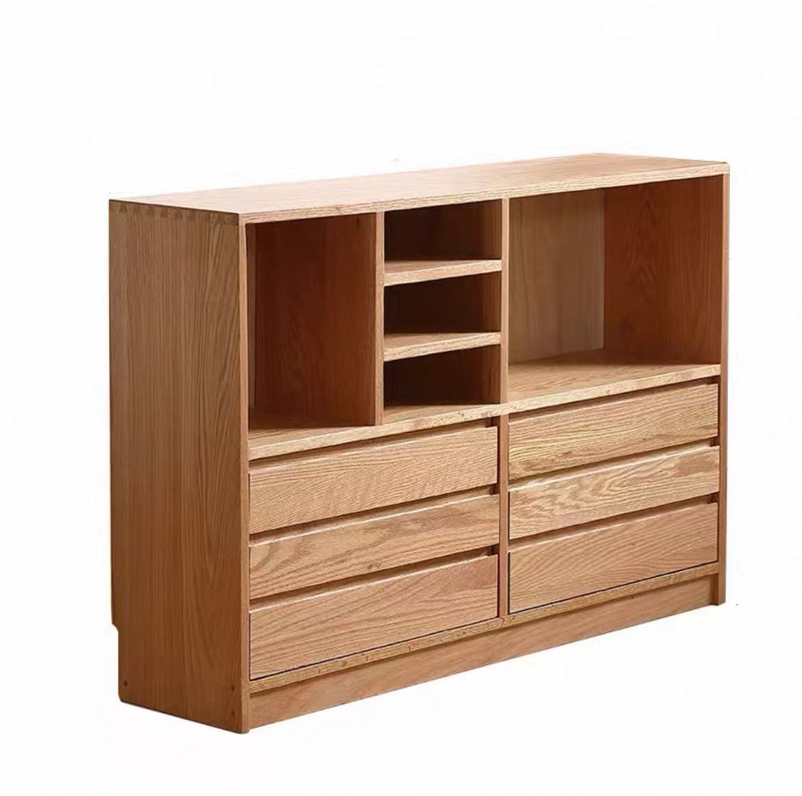 Wooden display cabinets