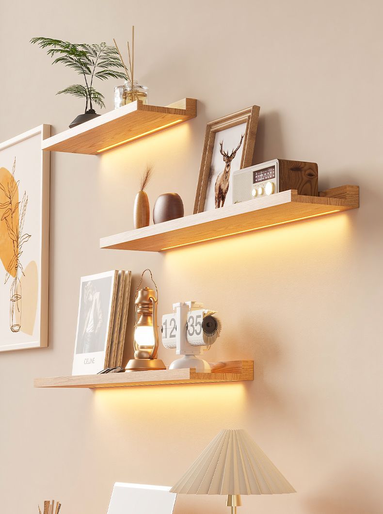 shelf with LED light shelf with LED light