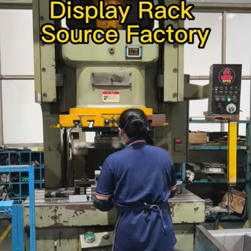Custom-designed display racks# Source factory# Display rack manufacturer