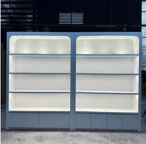 Display cabinet cleaning method Display cabinet cleaning method