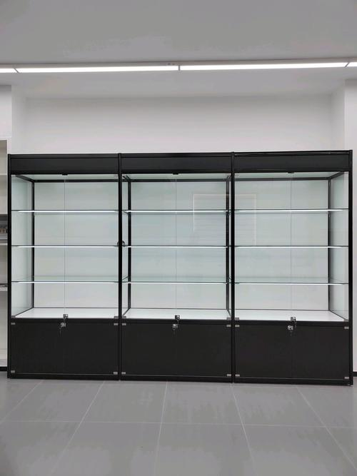 tobacco display cabinet made with wood