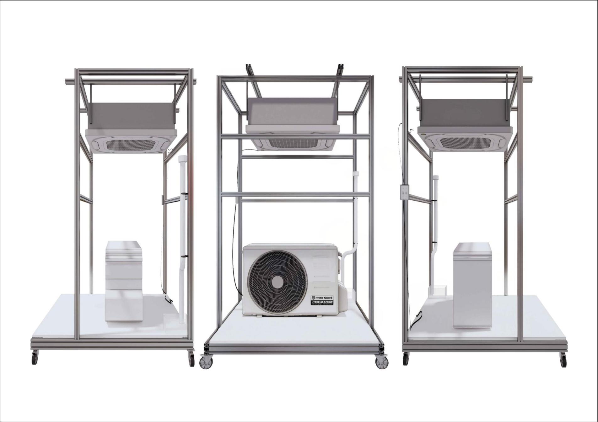 display stand for batter-operated motor cycle