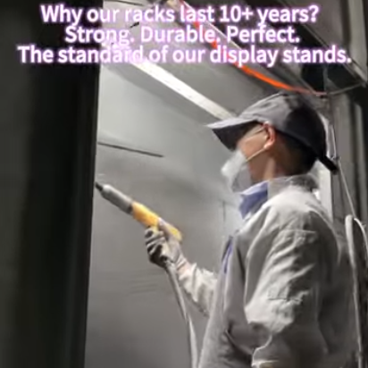 A one-stop solution for retail display racks