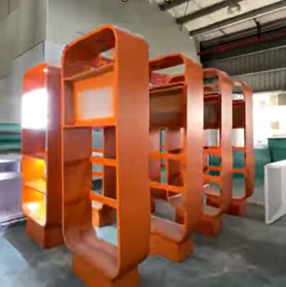 Source Factory Display Racks: Quick Assembly, Max Vertical Space – Ideal for Bulk Commodity Storage