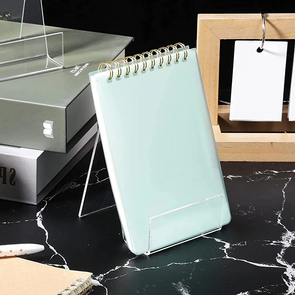 Acrylic Transparent Support Display Bookshelf