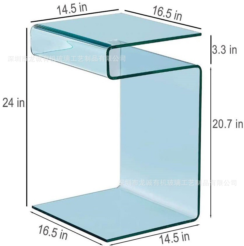 Acrylic Small Coffee Tables For Living Room Balcony Or Bedside Table