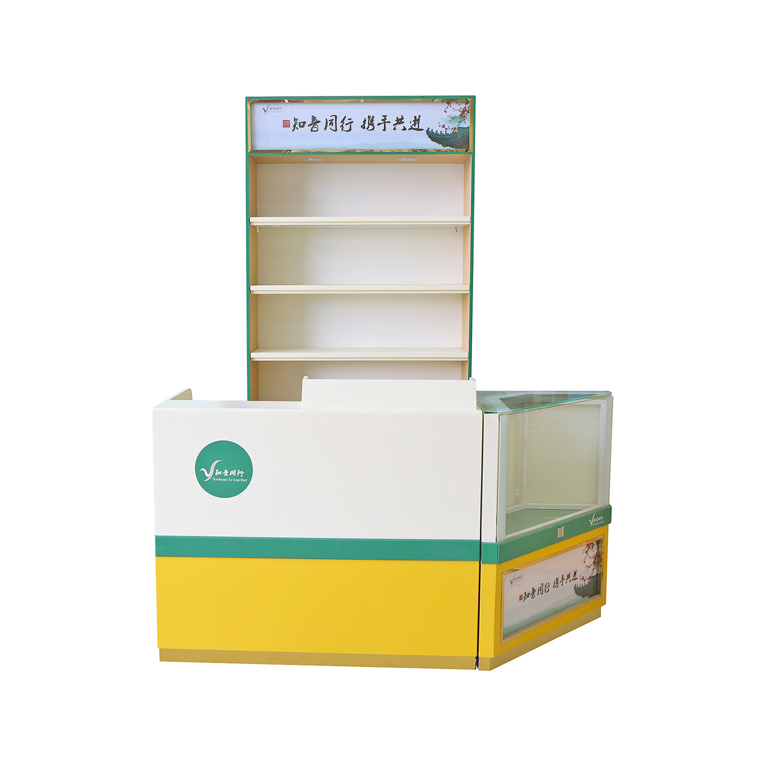 Customized Design Of Tobacco And Alcohol Display Cabinet