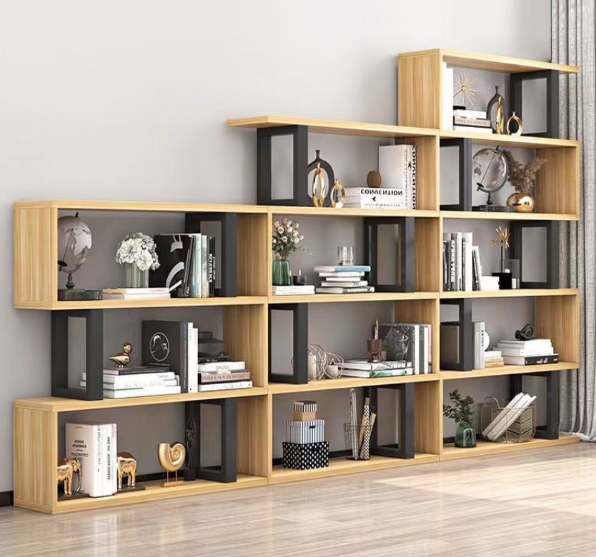 Metal Vertical Storage Partition Racks For Living Room Or Specialty Stores