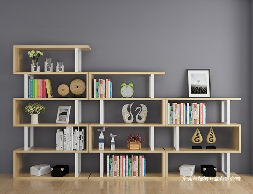 Metal Vertical Storage Partition Racks For Living Room Or Specialty Stores