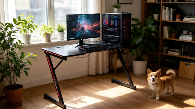 Computer game desk