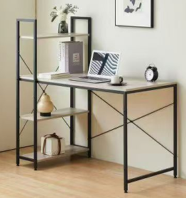 Laptop Stand with Book Shelf