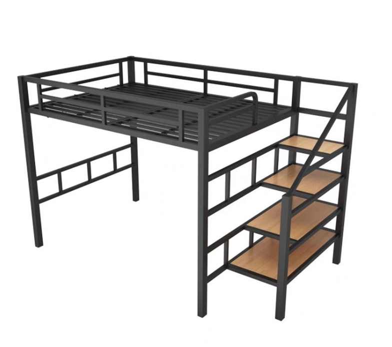 Loft bed and frame with ladder Loft bed and frame with ladder