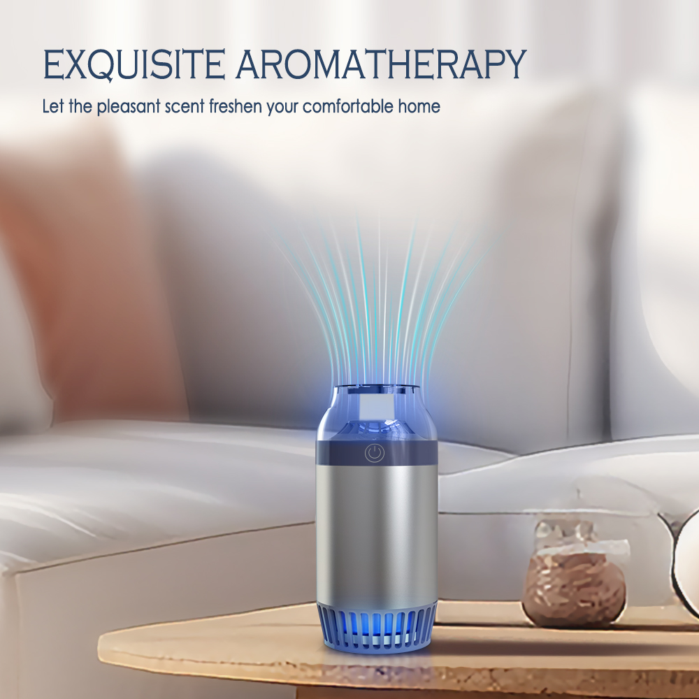 Car Portable Air Purifier With Smoke Odor Purification Function