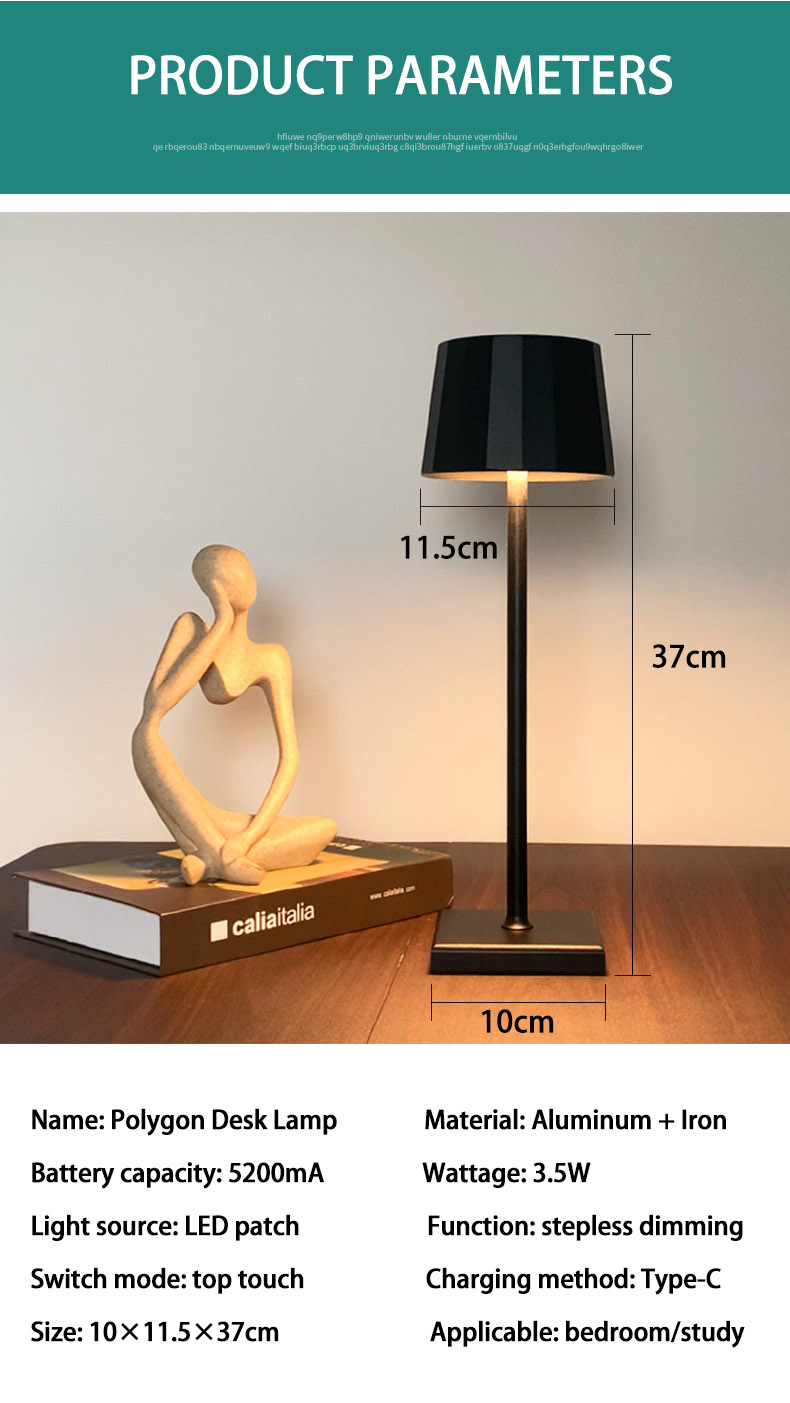 table lamp for restaurant