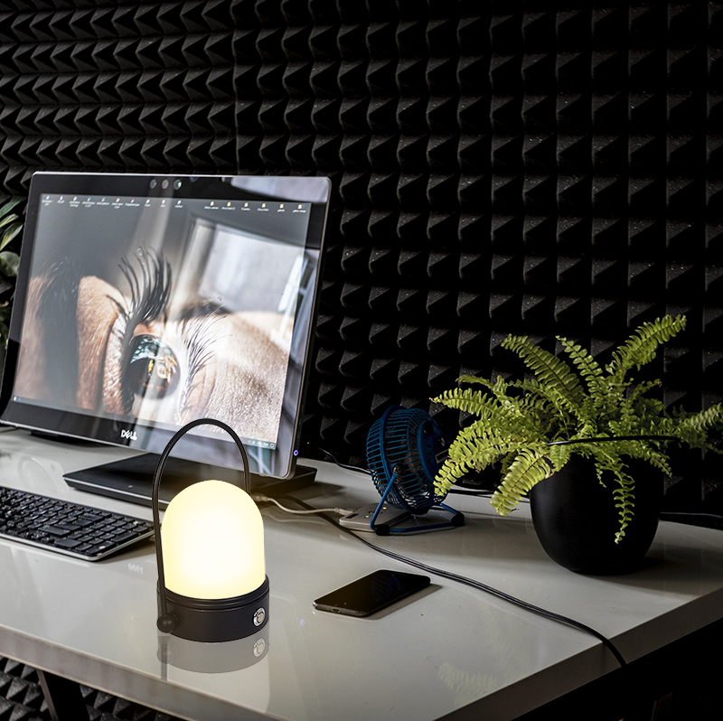 Mini Portable Soft Desk Lamp And Emergency Lamp With USB Port